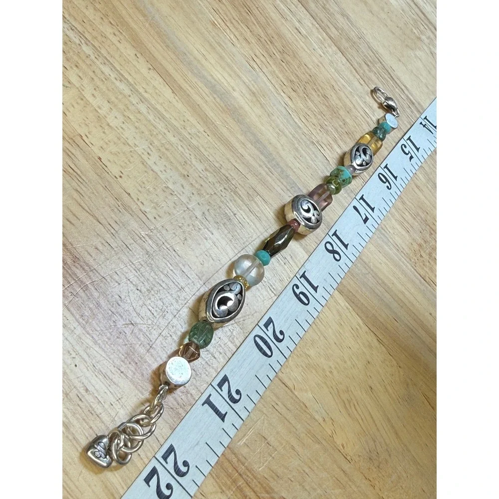 Boho Eclectic Colorful Beaded Artisan Brighton Bracelet